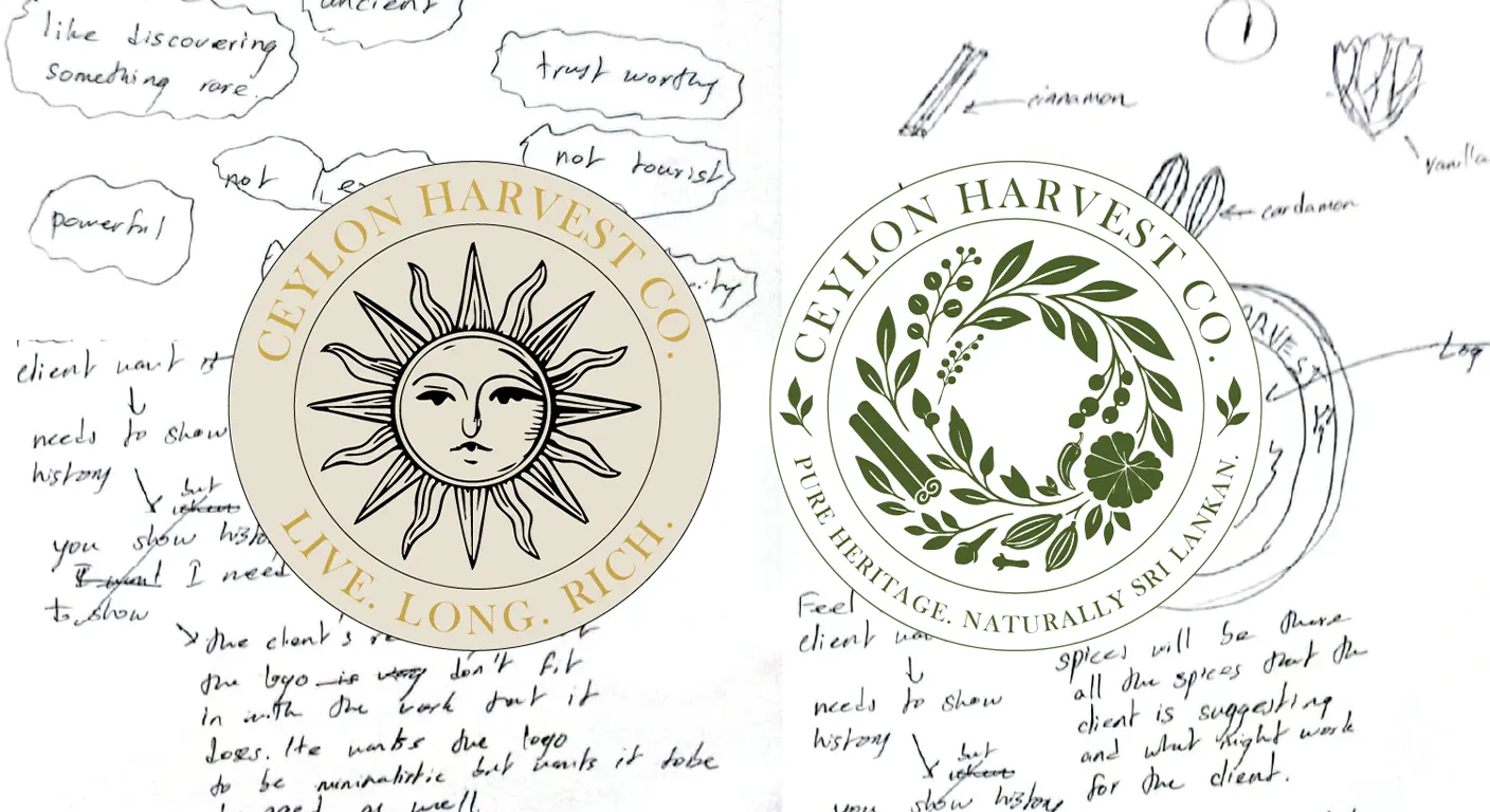 Ceylon Harvest Co. Hero Brand Identity